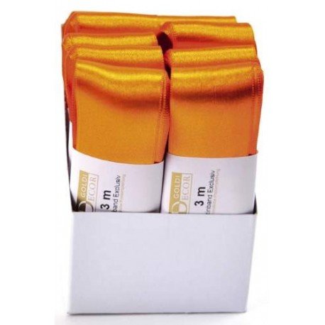Doppelsatinband - 40 mm x 3 m, orange - Maison & Cuisine Amazon Allemagne à 10.54€