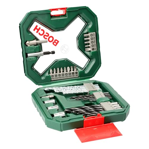 Bosch 34 pièces Ensemble de forets et de tournevis en... - Bricolage & Outils Amazon France à 9.99€