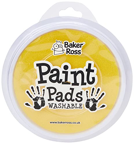 Baker Ross Tampon encreur et Peinture Mousse Jaune - Jouets & Jeux Amazon France à 4.97€