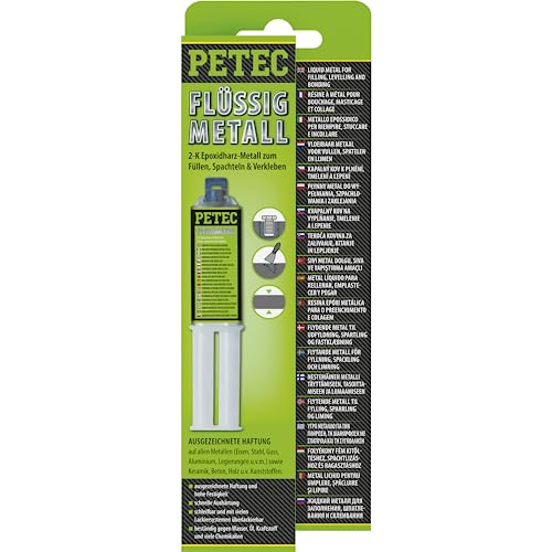 Petec Flüssigmetal Mastic spatule métallique 25 ml - Animalerie Amazon France à 7.96€