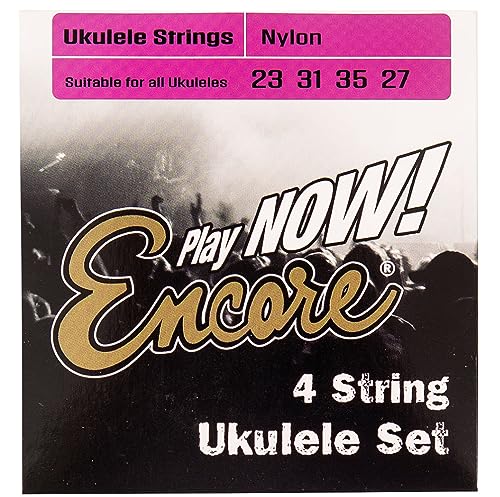 Encore EUKS4 - Set di corde per ukulele in nylon - Nouvelle promo Amazon à 8.15€