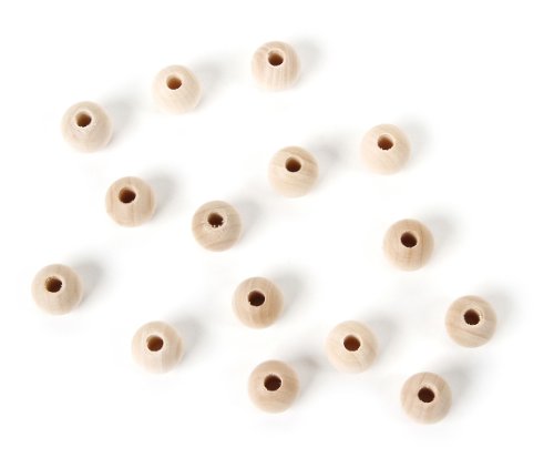 Darice Matrice 9112–27 Bois Perle Ronde, 12 mm - Loisirs Créatifs en promo à 10.55€