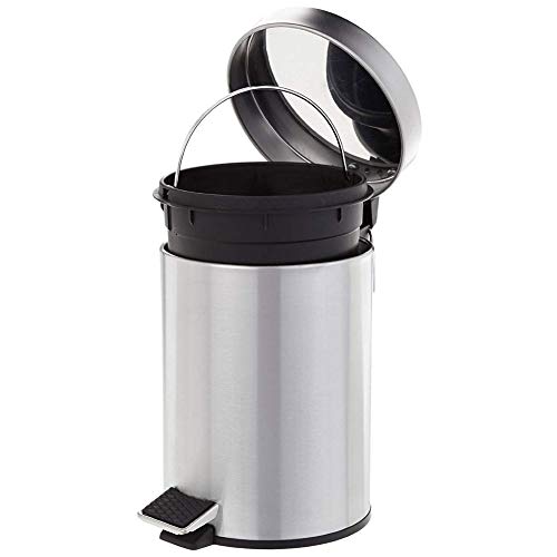 Kitchen Elegance 95519 - Pattumiera a pedale, 3 l, cromata - Maison & Cuisine Amazon Italie à 14.48€