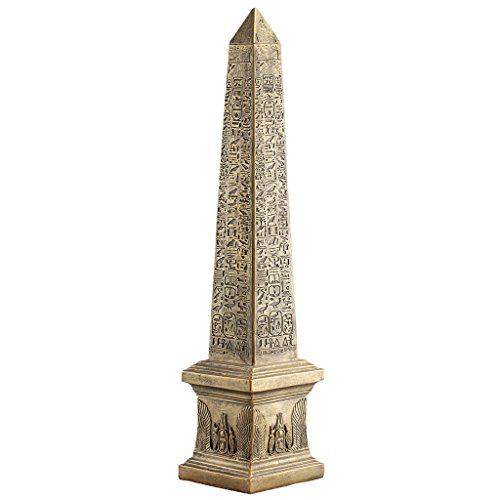 Design Toscano CL51714 Golden Obelisk of Ancient Egypt... - Maison & Cuisine Amazon Royaume-Uni à 14.28€