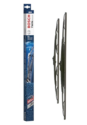 Bosch Wiper Blade Twin Spoiler 608S, Length: 600mm/550mm –... - Auto & Moto en promo à 20.55€