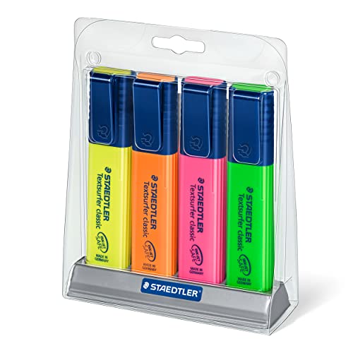 Staedtler 364 SC4 ST Textsurfer classic Set de 4... - Sports & Fitness en promo à 5.19€