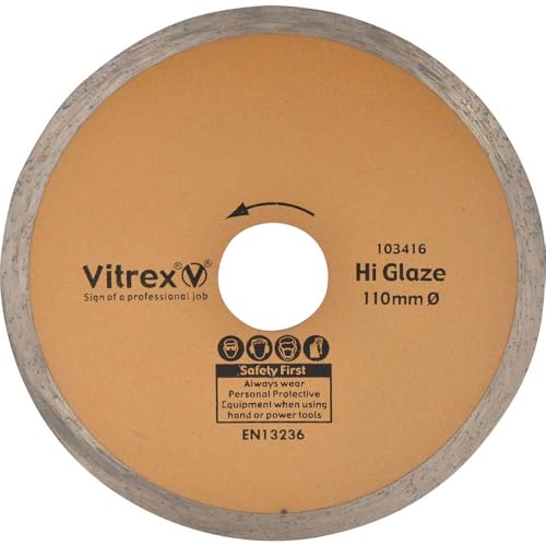 Vitrex VIT103416 110mm Diamond Hi Glaze Blade - Maison & Cuisine Amazon Royaume-Uni à 7.98€