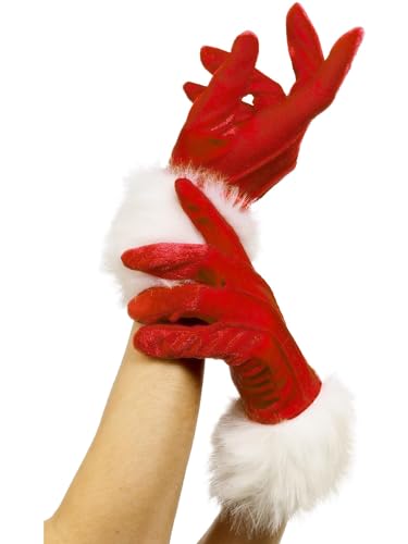 Smiffys Gants de Père Noël, Rouge Halloween en promo à 2,99€ (-53%) sur Amazon FR