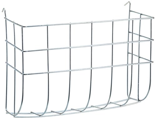 Heuraufe aus Metall 25x17cm verzinkt, zum Einhängen - Animalerie Amazon Allemagne à 2.16€