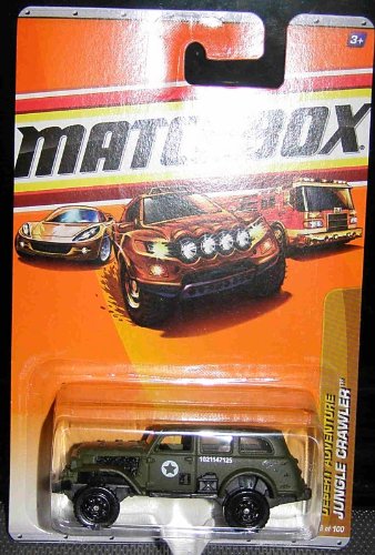 2010 MATCHBOX DESERT ADVENTURE 78 OF 100 GREEN JUNGLE... - Jouets & Jeux Amazon Italie à 26.08€