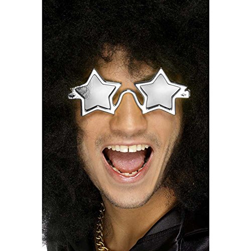 Smiffys Lunettes superstar, argent Halloween, Carnaval en promo à 3,13€ (-36%) sur Amazon FR