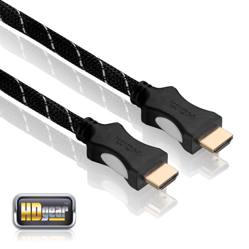 HDGear HC0065-02B - HDMI Kabel mit Ethernet Kanal... - Tech & Electronics Amazon Germany à 4.24€