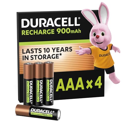 Duracell pilas recargables AAA (Paquete de 4), 900 mAh... - Auto & Motorcycle Amazon Spain à 9.70€
