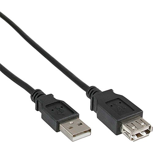InLine 34650B USB 2.0 Verlängerung, Stecker / Buchse... - High-Tech & Électronique Amazon Allemagne à 2.51€