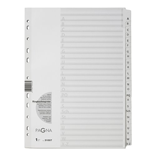 Pagna Register/31007-08 weiß A-Z - Bon plan à 3.44€