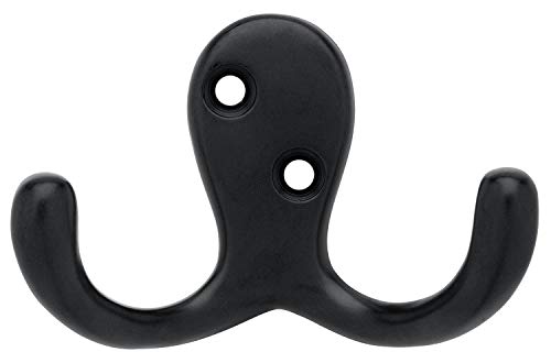 Liberty Hardware B59104Z-Fb-C Double Prong Robe Hook, Flat... - Maison & Cuisine en promo à 4.04€