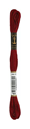 Anchor - 4635000 - Hilo para Bordar, 100% algodon, rojo... - Loisirs Créatifs Amazon Espagne à 1.99€