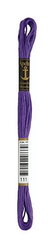 Anchor 4635000-00111 Fil à Broder 100% Coton Violet - Loisirs Créatifs en promo à 2.28€