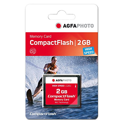 AgfaPhoto Compact Flash 2 GB High Speed 120x - High-Tech & Électronique Amazon Italie à 5.87€