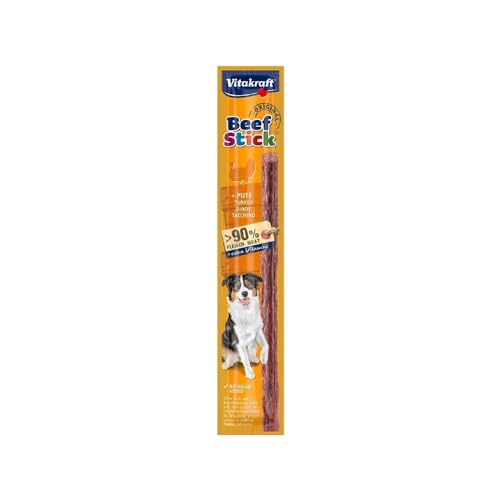 Vitakraft Beef Stick Dinde pour Chien, 12g - Animalerie Amazon France à 0.99€