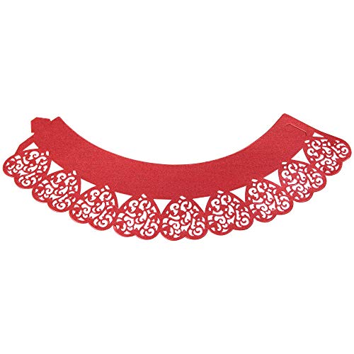 PME CW913 Red Heart Cupcake Wrappers, Pack of 12 5x0.1x20.5... - High-Tech & Électronique Amazon Royaume-Uni à 1.79€