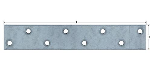 Alberts 333904 Platine d'assemblage | étroite | galvanisée... - Bricolage & Outils Amazon France à 5.70€