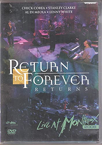 RETURN TO FOREVER-LIVE AT MONTREUX 2008 (DVD - Musique & Instruments en promo à 21.83€