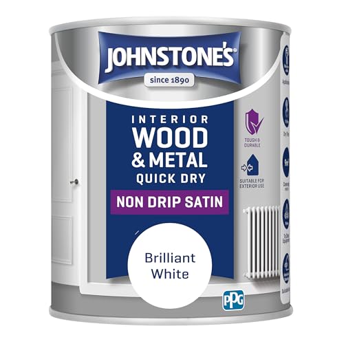 Johnstone's - Wood & Metal Paint - Satin Finish - Brilliant... - Maison & Cuisine en promo à 7.69€