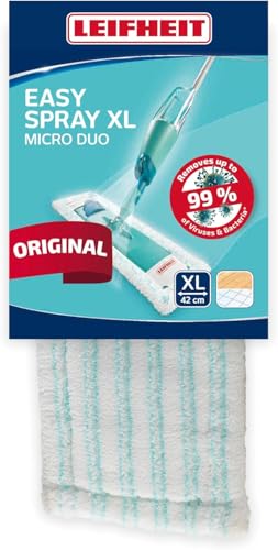 Leifheit 57501 Micro Duo Testa del Mocio Turchese, Bianco - Amazon Italie à 8.93€
