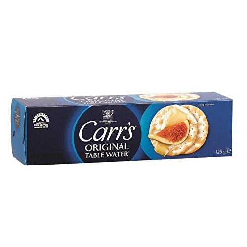 Carr's Table Water Crackers, 125 g (Pack of 1) - Home & Kitchen Amazon UK à 0.85€