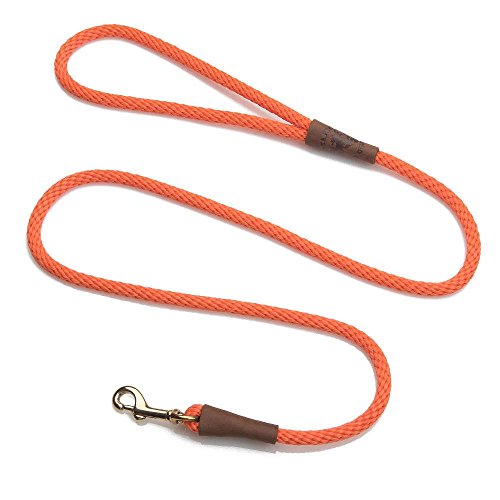 Mendota Pet Snap Leash, 1/2" x 4', Naranja - Animalerie Amazon Espagne à 9.57€