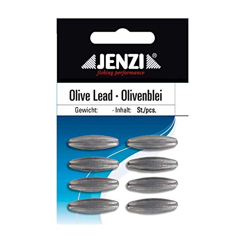 Jenzi Angelblei Blei Angeln - Olivenblei 40g 2Stk - Sports & Fitness Amazon Allemagne à 2.18€