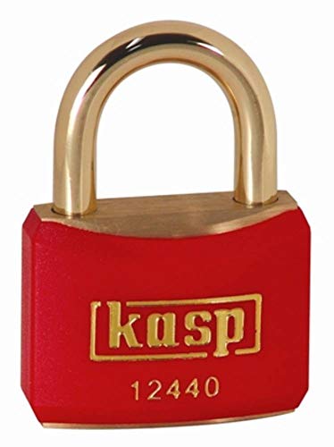 Kasp 124 Brass Padlock - 40 Millimeters - Brass Shackle... - Home & Kitchen Amazon UK à 4.90€
