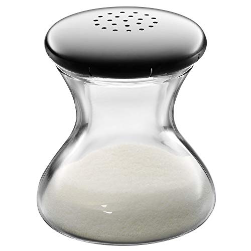 Salière WMF Wagenfeld 4,5 cm, Max et Moritz, verre, acier... en promo à 9,99€ (-39%) sur Amazon FR