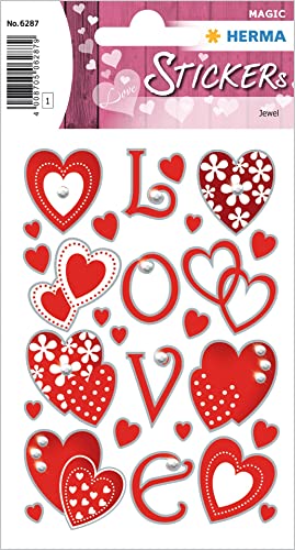 HERMA 6287 Adesivo Magic Cuore/Love ve27, Rosso/Bianco - Amazon Italie à 3.14€