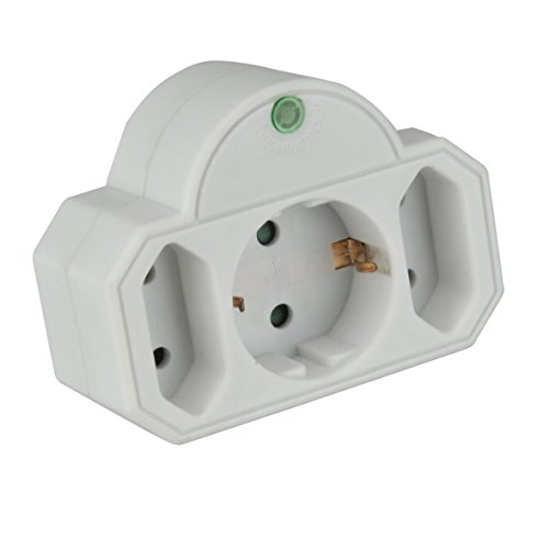 UNITEC Überspannungsfilter,1x Schuko,2x Euro - Maison & Cuisine Amazon Allemagne à 7.79€