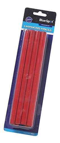 Blue Spot Tools 28801 Carpenters Pencils - Red - Nouvelle promo Amazon à 2.82€