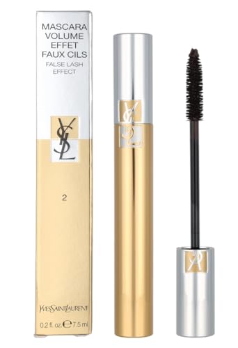 Ysl Mascara Volume Effet Faux-Cils #02-Brun Généreux 7.5 ml - Beauty & Fragrances Amazon Spain à 20.81€