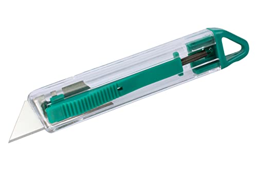 wolfcraft Sicherheits-Trapezklingen-Messer aus Kunststoff... - Bricolage & Outils en promo à 1.49€