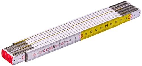 Stanley Gliedermaßstab Holz (2 m Länge, weiß-gelb... - Jardin & Extérieur Amazon Allemagne à 4.03€