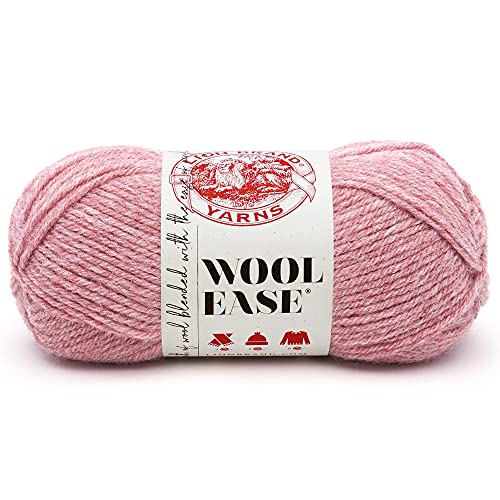 Lion Brand Yarn Garn Wool-Ease Rose Heather - Maison & Cuisine Amazon Allemagne à 11.75€