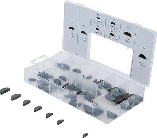 BGS 8117 | Woodruff Key Assortment | 80 pcs. - Home & Kitchen Amazon UK à 7.22€