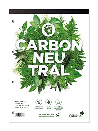 Silvine A4 Carbon Neutral Refill Pad - Lined with Margin... - Auto & Moto en promo à 5.01€
