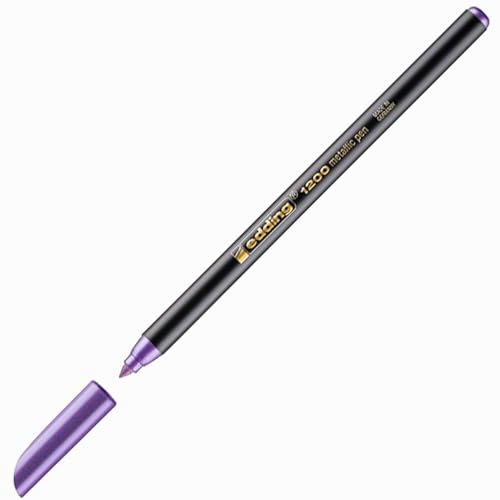 edding 1200 feutre de coloriage métallique - violet... - Auto & Moto Amazon France à 2.63€