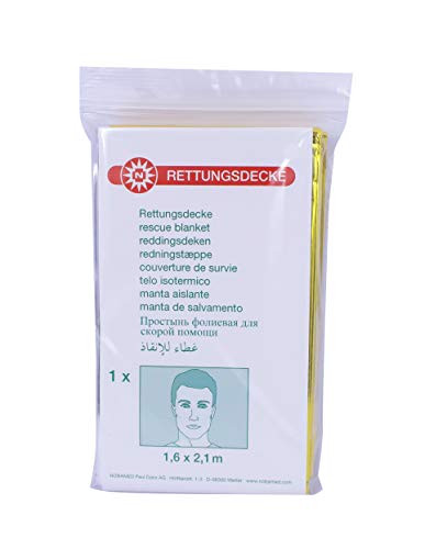 Emergency Blanket Extra Large Emergency Blanket Rescue... - Maison & Cuisine Amazon Allemagne à 0.99€