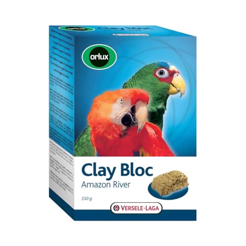 Bloc d'argile à picorer Clay Bloc Amazon River Orlux pour... - Animalerie Amazon Espagne à 4.66€