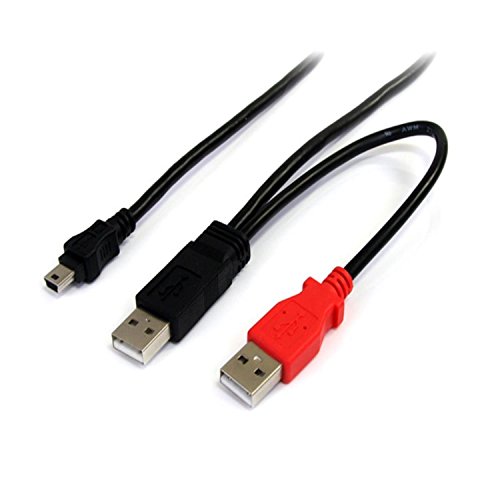 StarTech.com 6 ft USB Y Cable for External Hard Drive, USB... - High-Tech & Électronique Amazon Royaume-Uni à 5.99€
