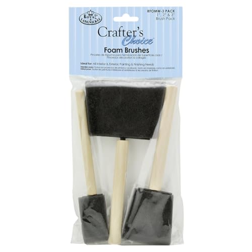 Royal & Langnickel Schaumpinsel-Set, 3 Stück, in... - Maison & Cuisine Amazon Allemagne à 2.03€