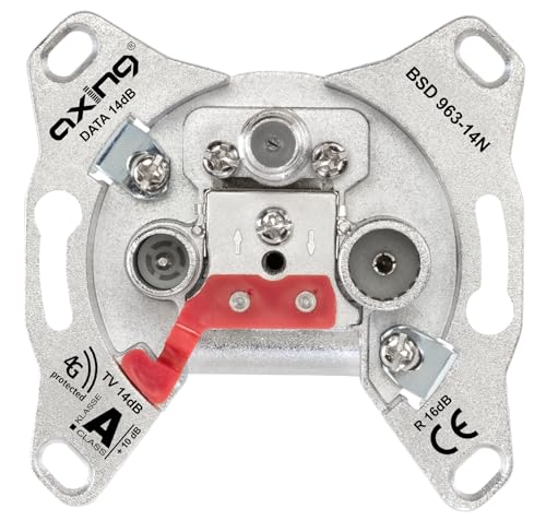 Axing BSD 963-14 prise de passage murale coax câble... - High-Tech & Électronique Amazon France à 12.10€