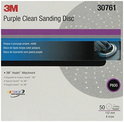 3M Hookit Purple Clean Sanding Abrasive Disc 30761, 6 in... - DIY & Tools Amazon UK à 28.78€